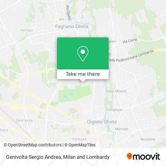 Genivolta Sergio Andrea map