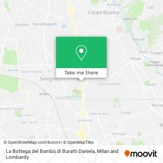 La Bottega del Bambù di Buratti Daniela map