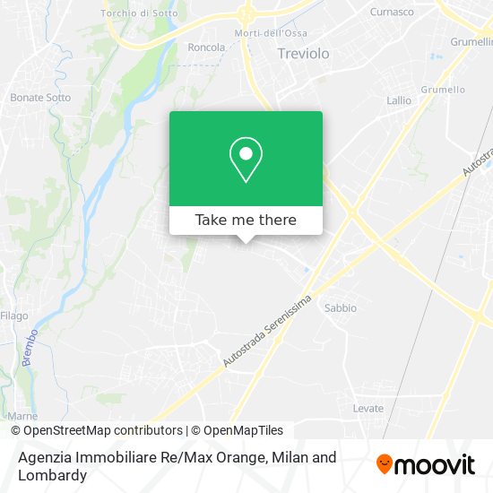 Agenzia Immobiliare Re / Max Orange map