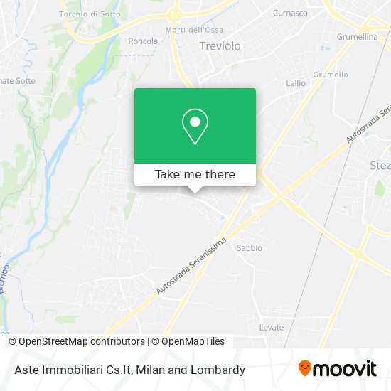 Aste Immobiliari Cs.It map