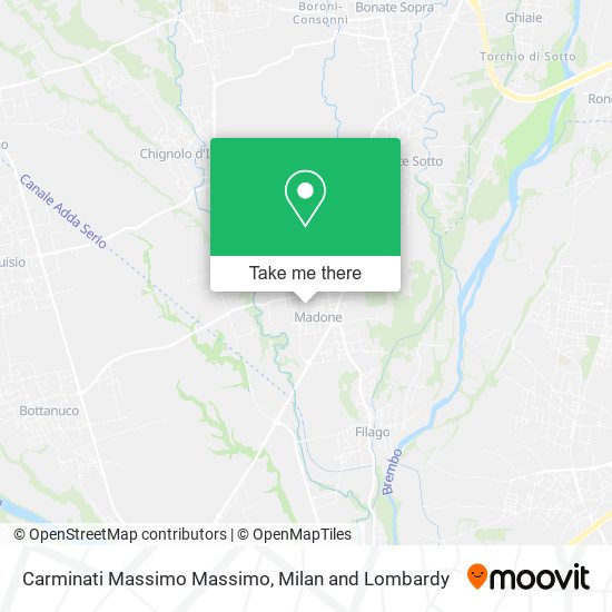 Carminati Massimo Massimo map