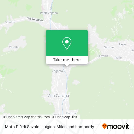 Moto Più di Savoldi Luigino map