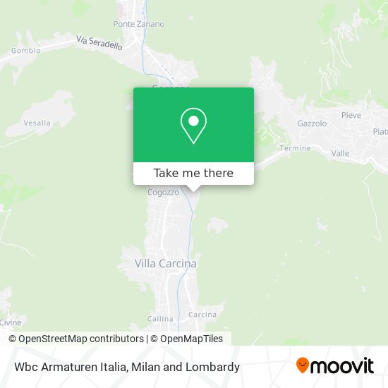 Wbc Armaturen Italia map