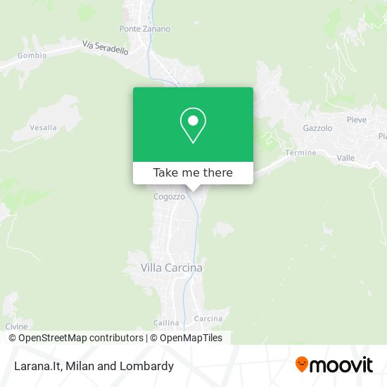 Larana.It map