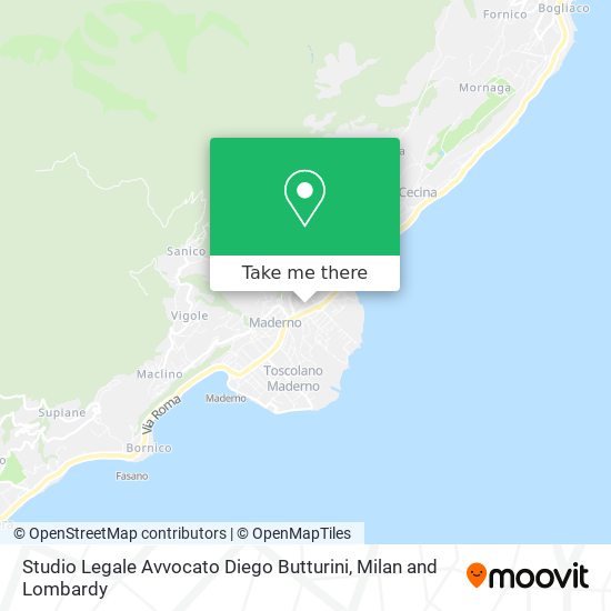 Studio Legale Avvocato Diego Butturini map