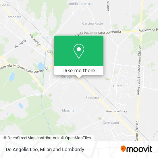 De Angelis Leo map