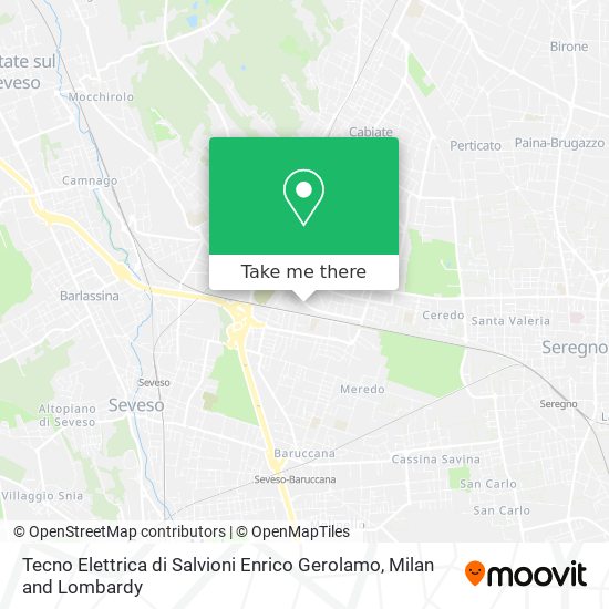 Tecno Elettrica di Salvioni Enrico Gerolamo map