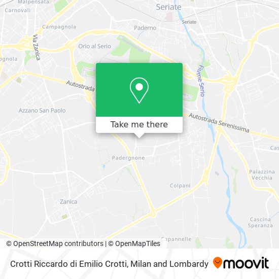 Crotti Riccardo di Emilio Crotti map