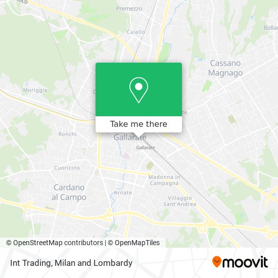 Int Trading map