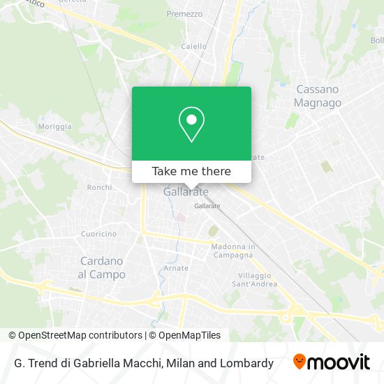G. Trend di Gabriella Macchi map