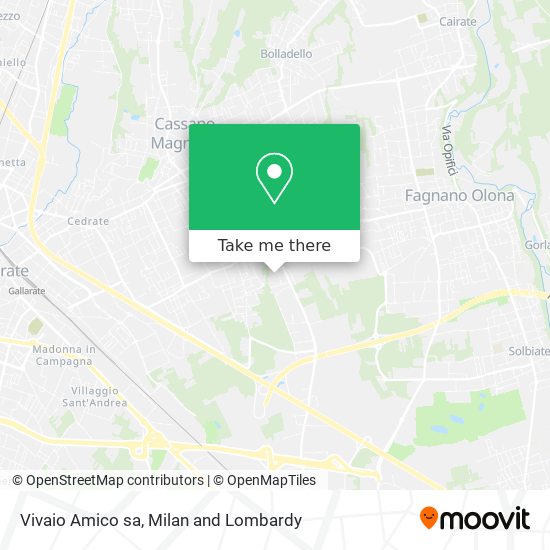 Vivaio Amico sa map