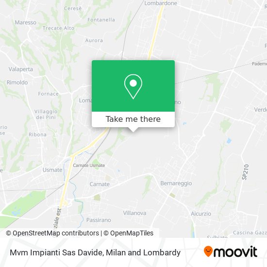 Mvm Impianti Sas Davide map