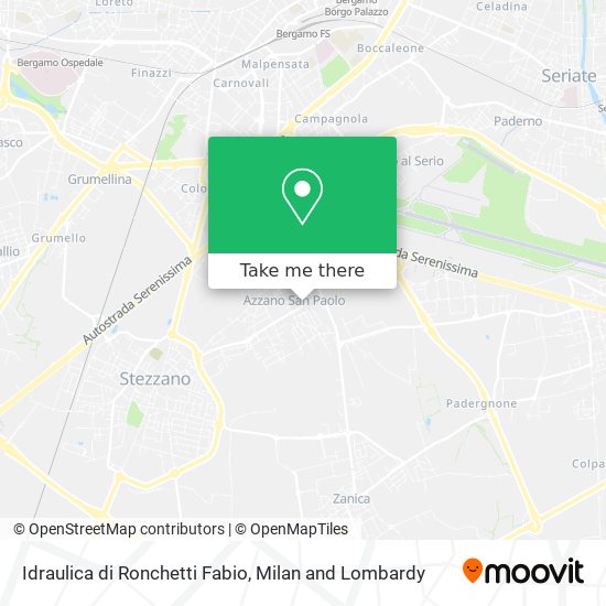 Idraulica di Ronchetti Fabio map