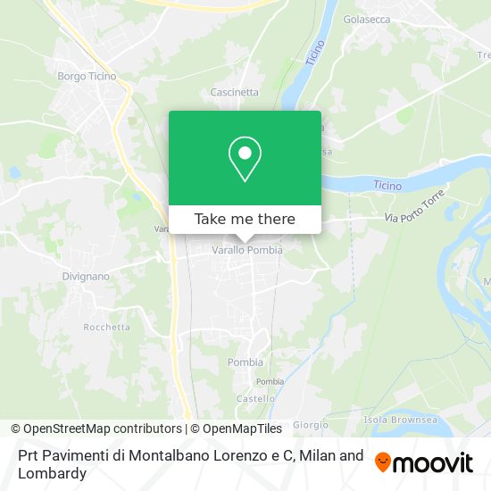 Prt Pavimenti di Montalbano Lorenzo e C map