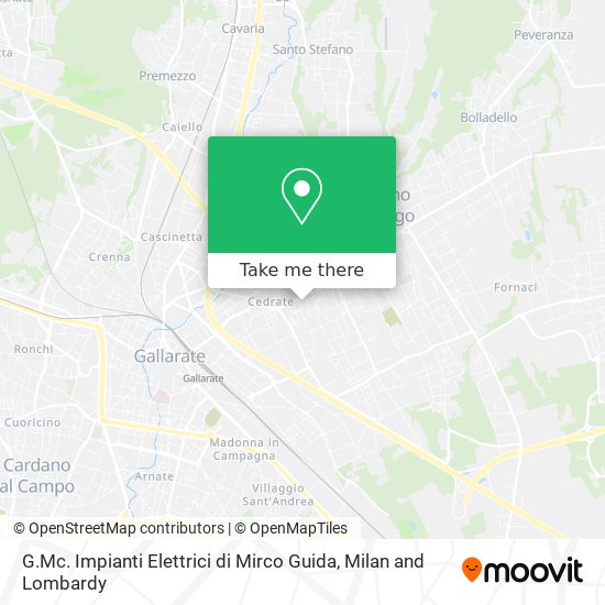 G.Mc. Impianti Elettrici di Mirco Guida map