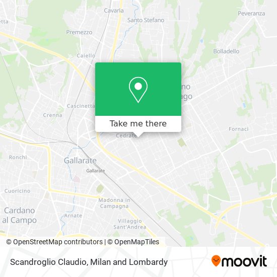 Scandroglio Claudio map