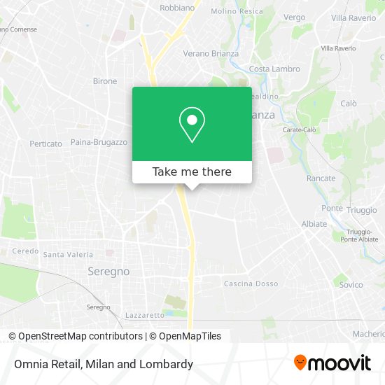 Omnia Retail map
