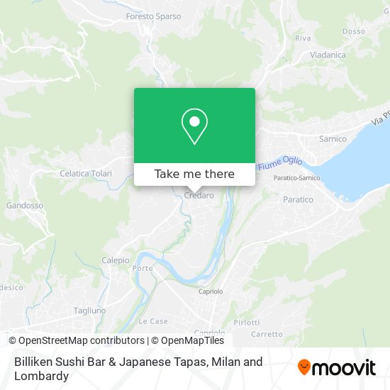 Billiken Sushi Bar & Japanese Tapas map