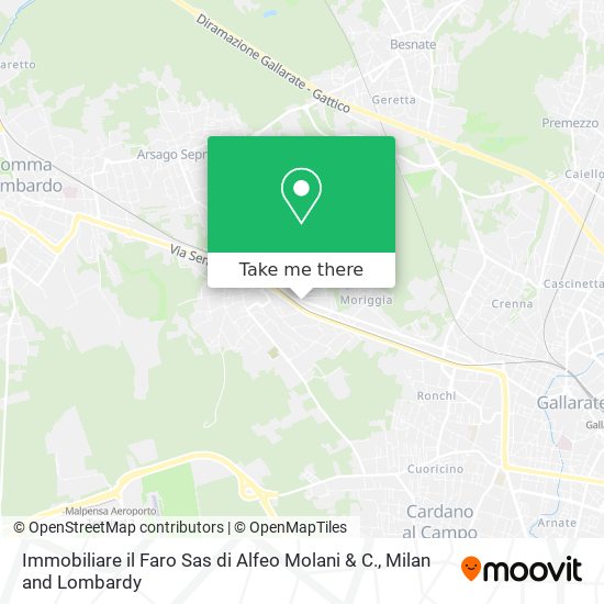 Immobiliare il Faro Sas di Alfeo Molani & C. map