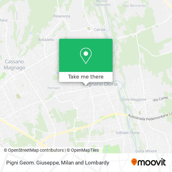 Pigni Geom. Giuseppe map
