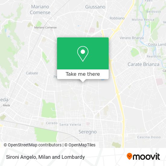 Sironi Angelo map