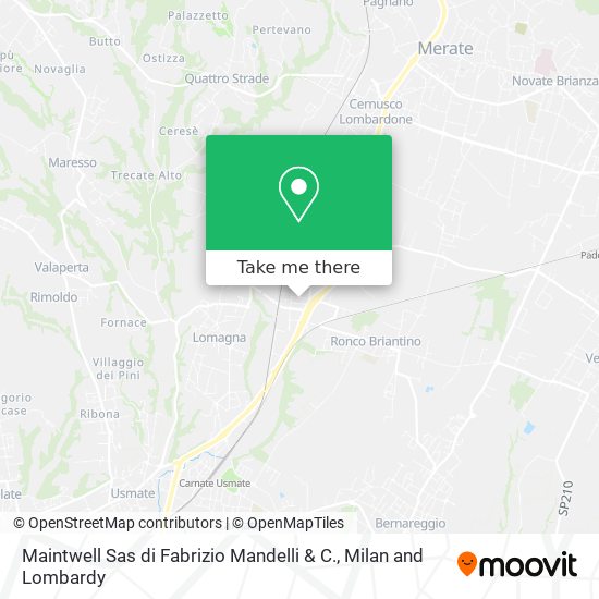 Maintwell Sas di Fabrizio Mandelli & C. map