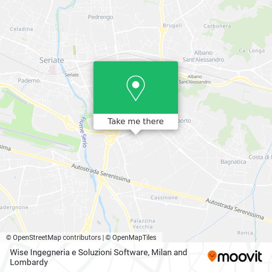 Wise Ingegneria e Soluzioni Software map