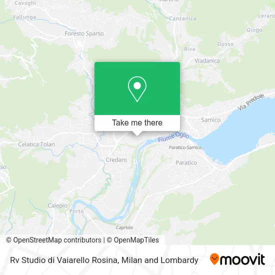 Rv Studio di Vaiarello Rosina map