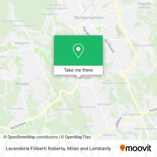 Lavanderia Filiberti Roberta map