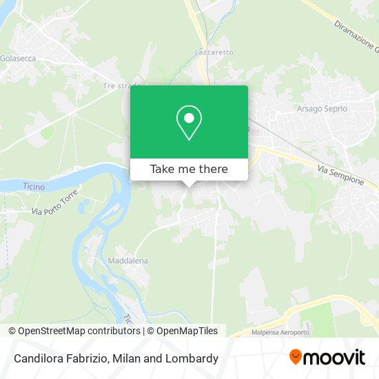 Candilora Fabrizio map