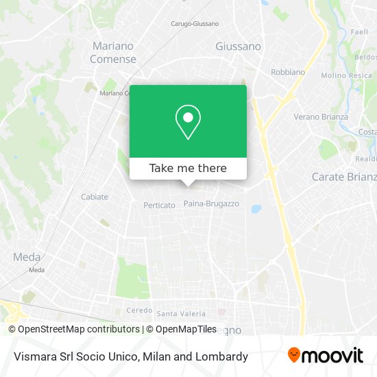 Vismara Srl Socio Unico map