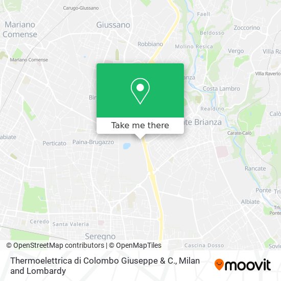 Thermoelettrica di Colombo Giuseppe & C. map