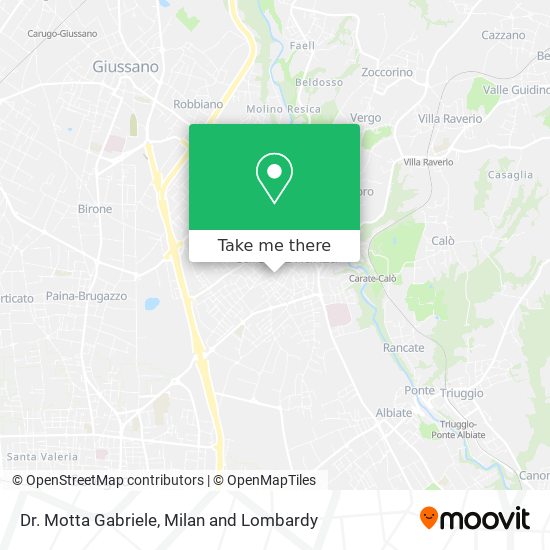 Dr. Motta Gabriele map