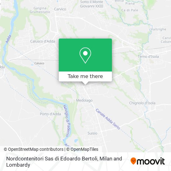 Nordcontenitori Sas di Edoardo Bertoli map