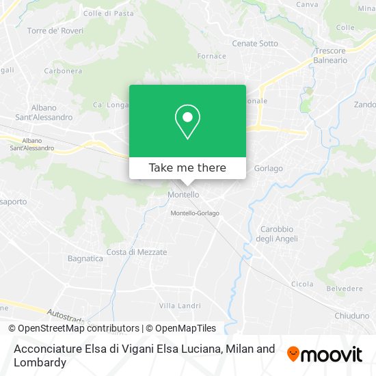 Acconciature Elsa di Vigani Elsa Luciana map