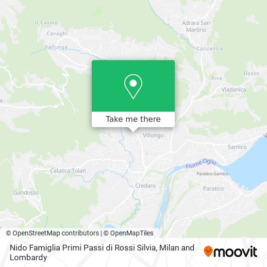 Nido Famiglia Primi Passi di Rossi Silvia map