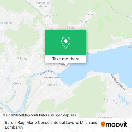 Baroni Rag. Mario Consulente del Lavoro map