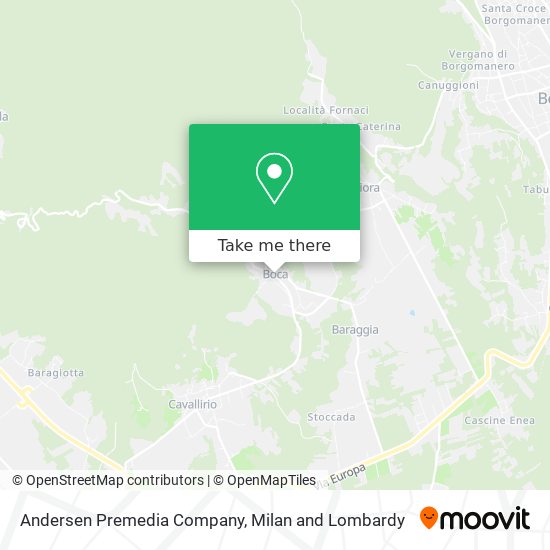 Andersen Premedia Company map
