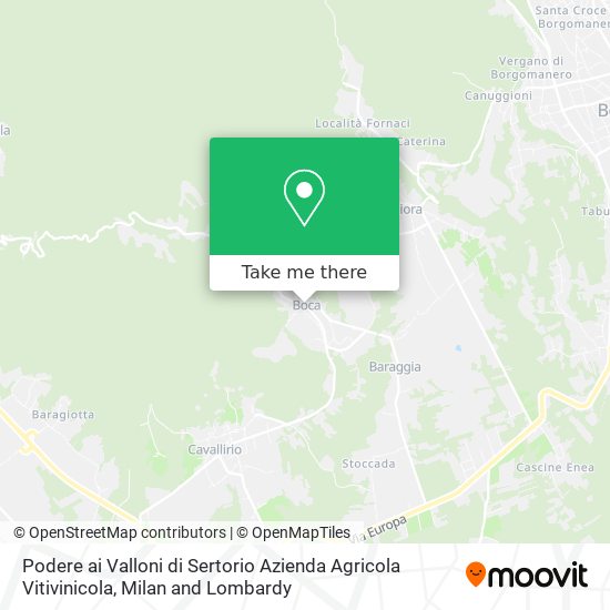 Podere ai Valloni di Sertorio Azienda Agricola Vitivinicola map