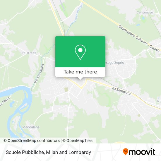 Scuole Pubbliche map