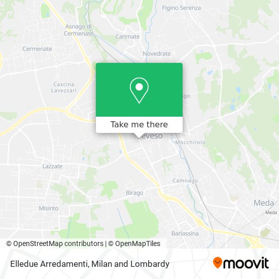 Elledue Arredamenti map