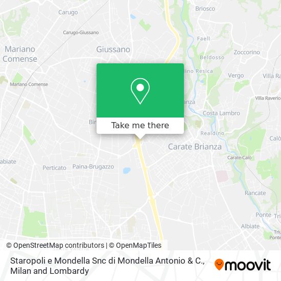 Staropoli e Mondella Snc di Mondella Antonio & C. map