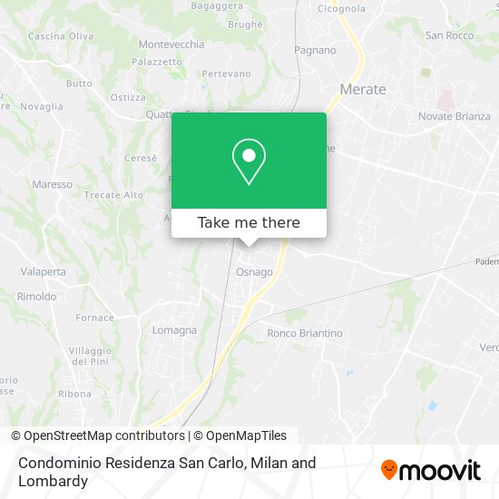 Condominio Residenza San Carlo map