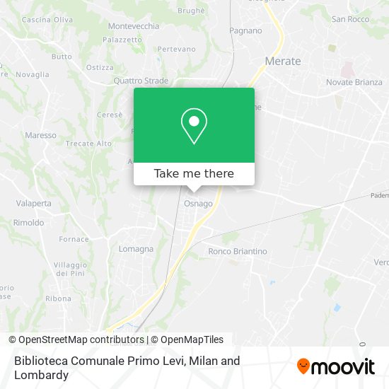 Biblioteca Comunale Primo Levi map