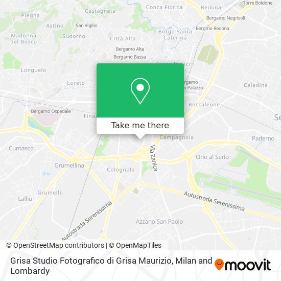 Grisa Studio Fotografico di Grisa Maurizio map
