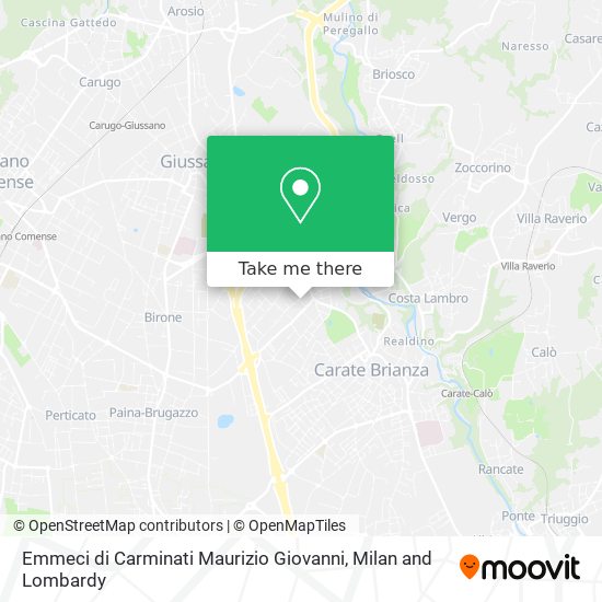 Emmeci di Carminati Maurizio Giovanni map