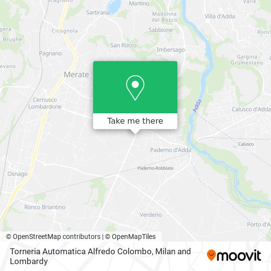 Torneria Automatica Alfredo Colombo map