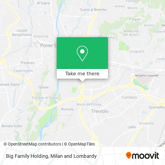 Big Family Holding map