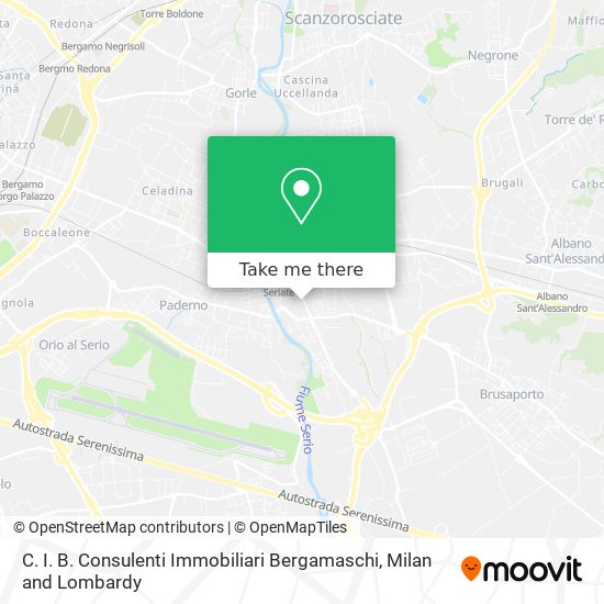 C. I. B. Consulenti Immobiliari Bergamaschi map