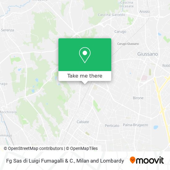Fg Sas di Luigi Fumagalli & C. map